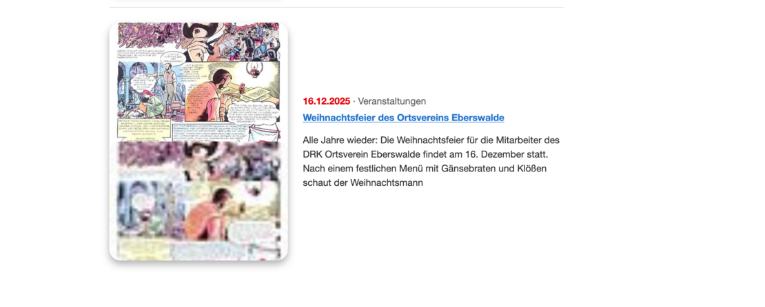 Fehlerhafte Darstellung in Newsliste (nun korrigiert)